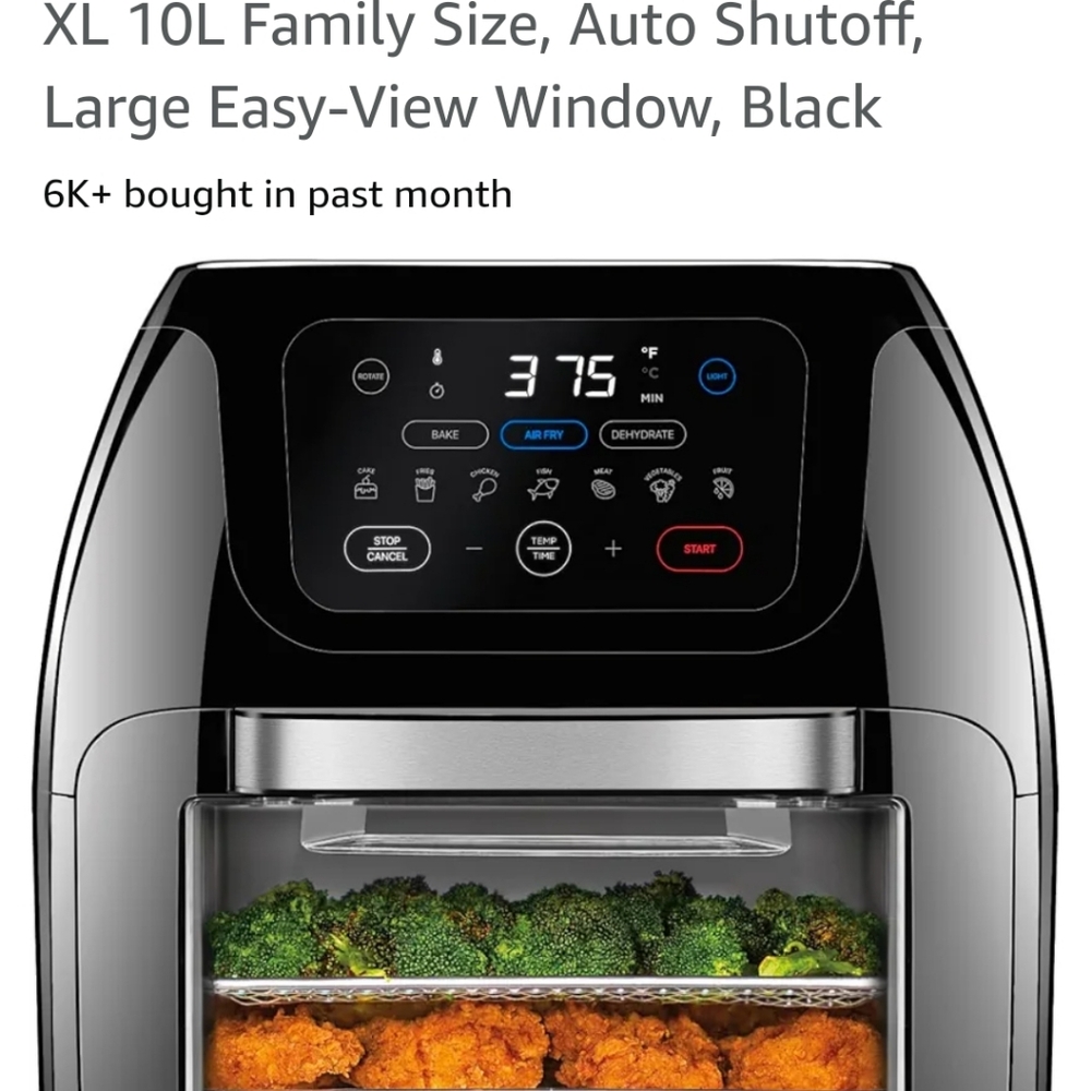 NIB never opened multi-func airfryer, dehydrator, convection oven 10.5Qt